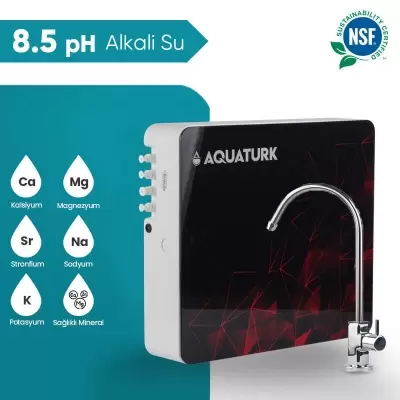 Aquaturk Aquaglass Az Yer Kaplayan Su Arıtma Cihazı