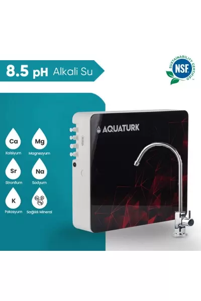 Aquaturk Aquaglass Az Yer Kaplayan Su Arıtma Cihazı
