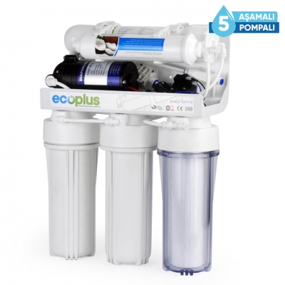Ecoplus 5 Aşamalı Pompalı Su Arıtma Cihazı